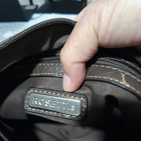 Rossetti Brown Crossbody Bag - Picture 10 of 12